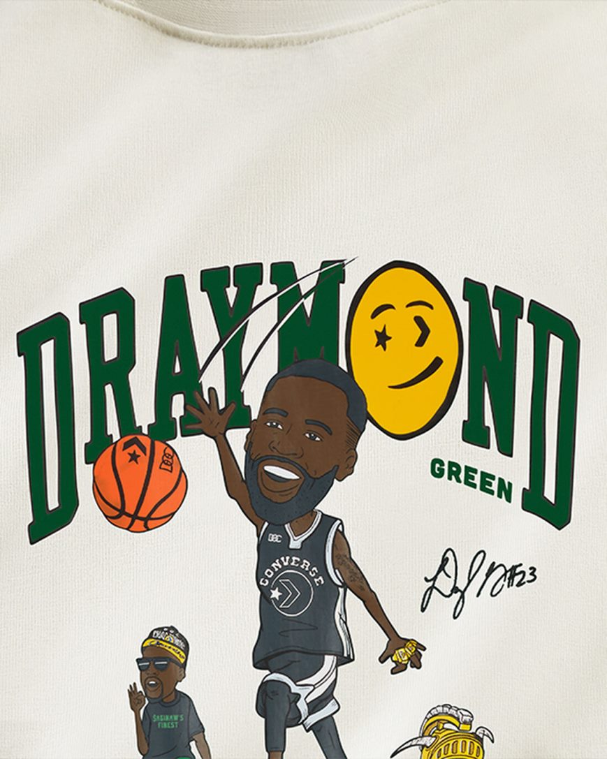 Pánské T-Shirts Converse Draymond Green Player Béžový | CZ YDOG98